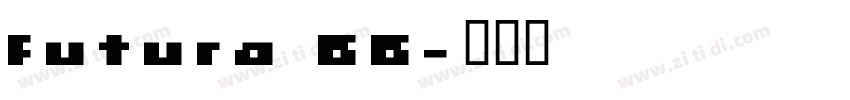 futura 66字体转换